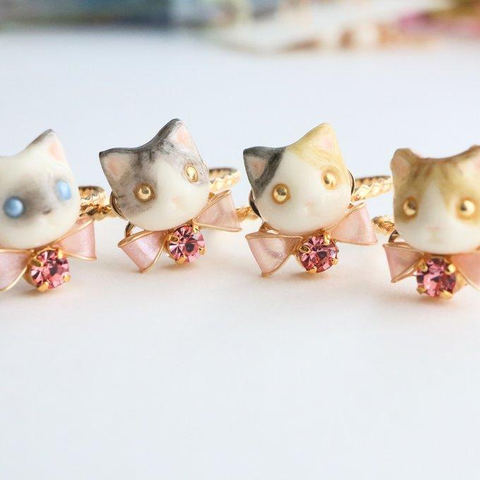 [ichi.rin] Japanese Handmade Kitten Ring