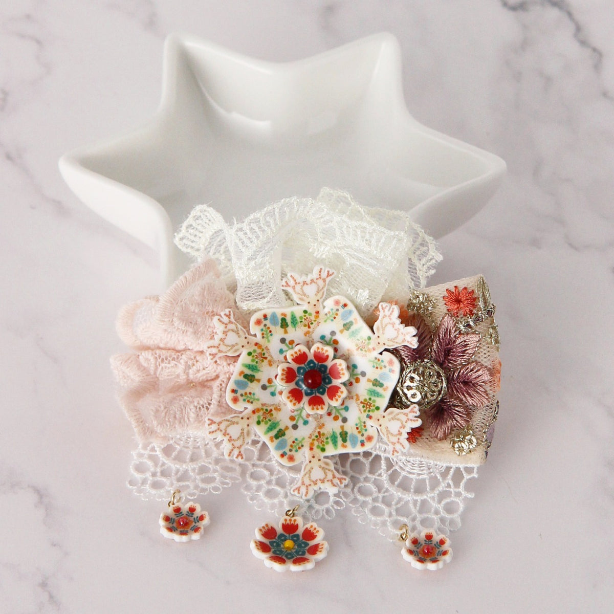 [kooco kirari] Japanese Handmade Deer Hair Clip